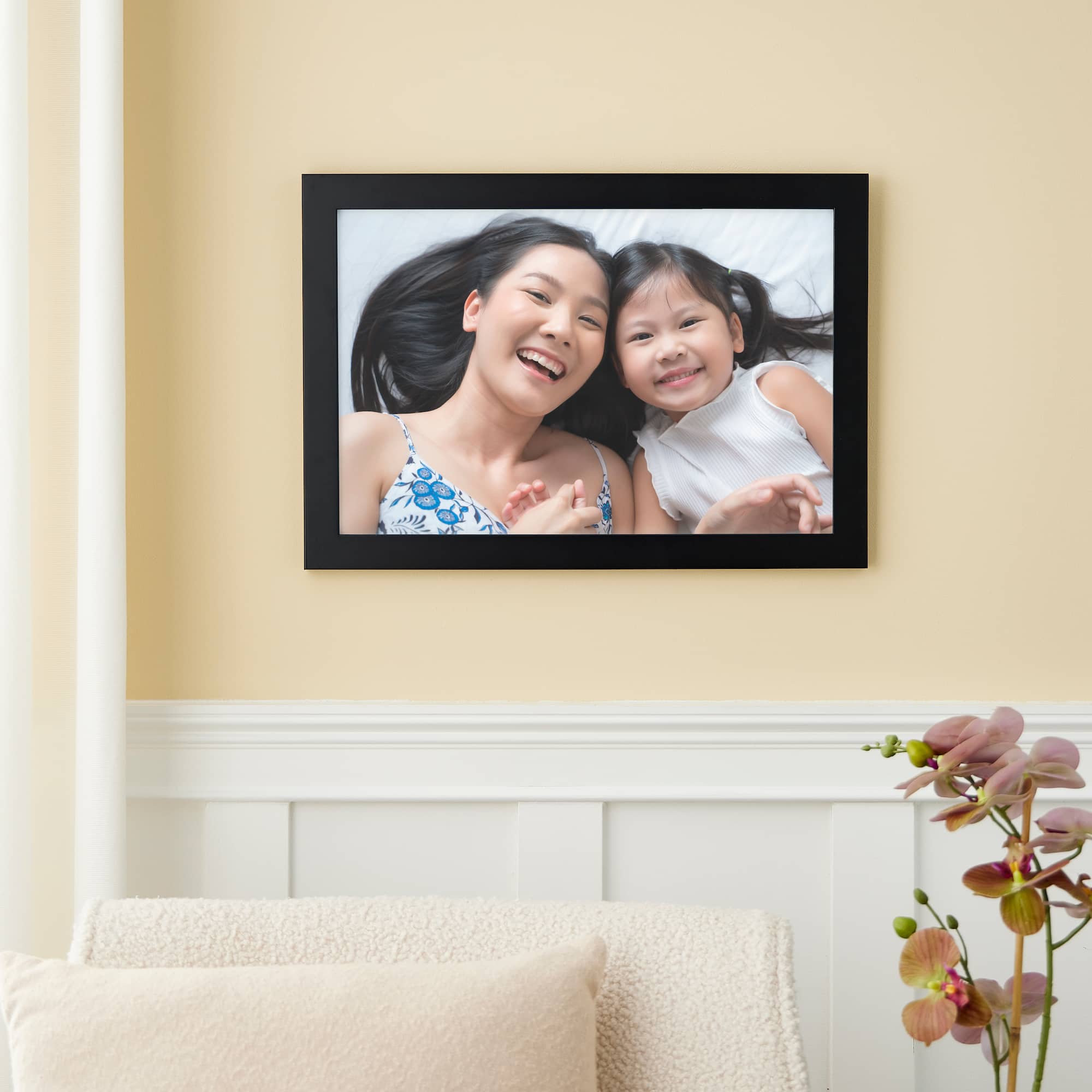 8 Pack: Black Flat Frame